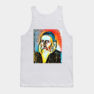 John Dee Abstract Portrait | John Dee Artwork 4 Tank Top